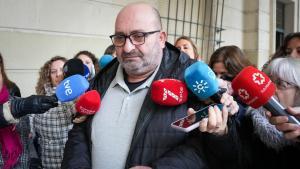 Juan Francisco Trujillo, exchófer del exdirector de Trabajo Francisco Javier Guerrero, en la Audiencia de Sevilla.