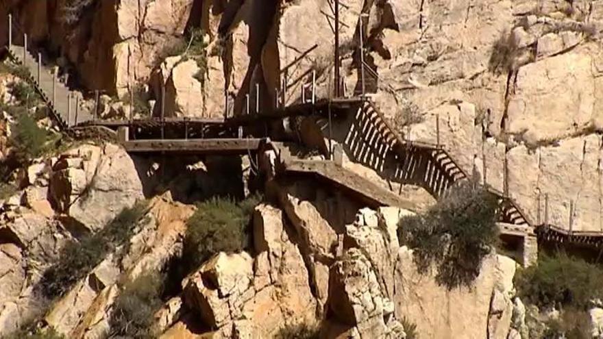 Los hosteleros se quejan del cierre del Caminito del Rey