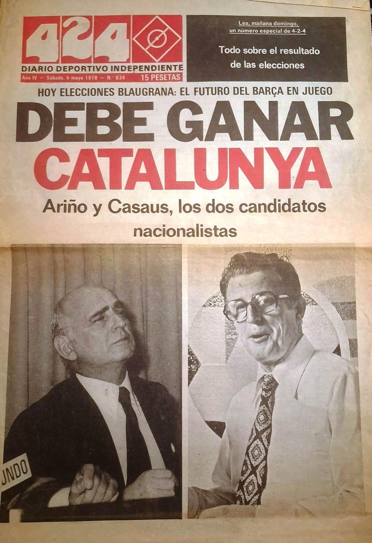 50 años de urnas en el Barça