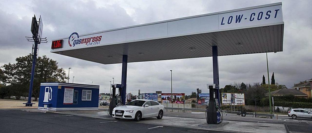 Una gasolinera automática en la C. Valenciana, en una imagen de archivo.