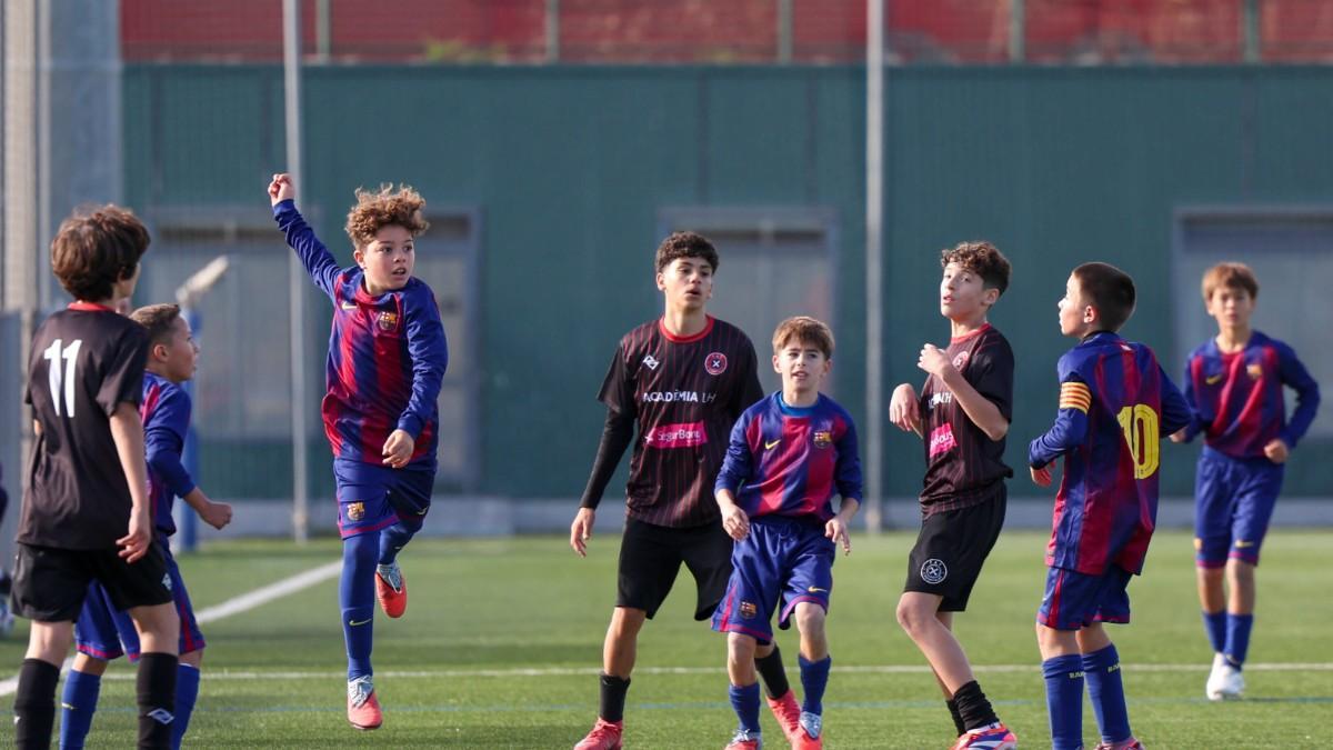 El Sub-12 del barça es una maravilla