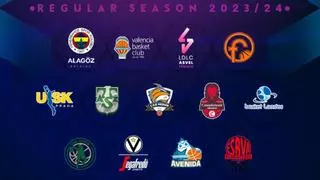 Conoce los rivales del Valencia Basket en la lucha por la Euroliga
