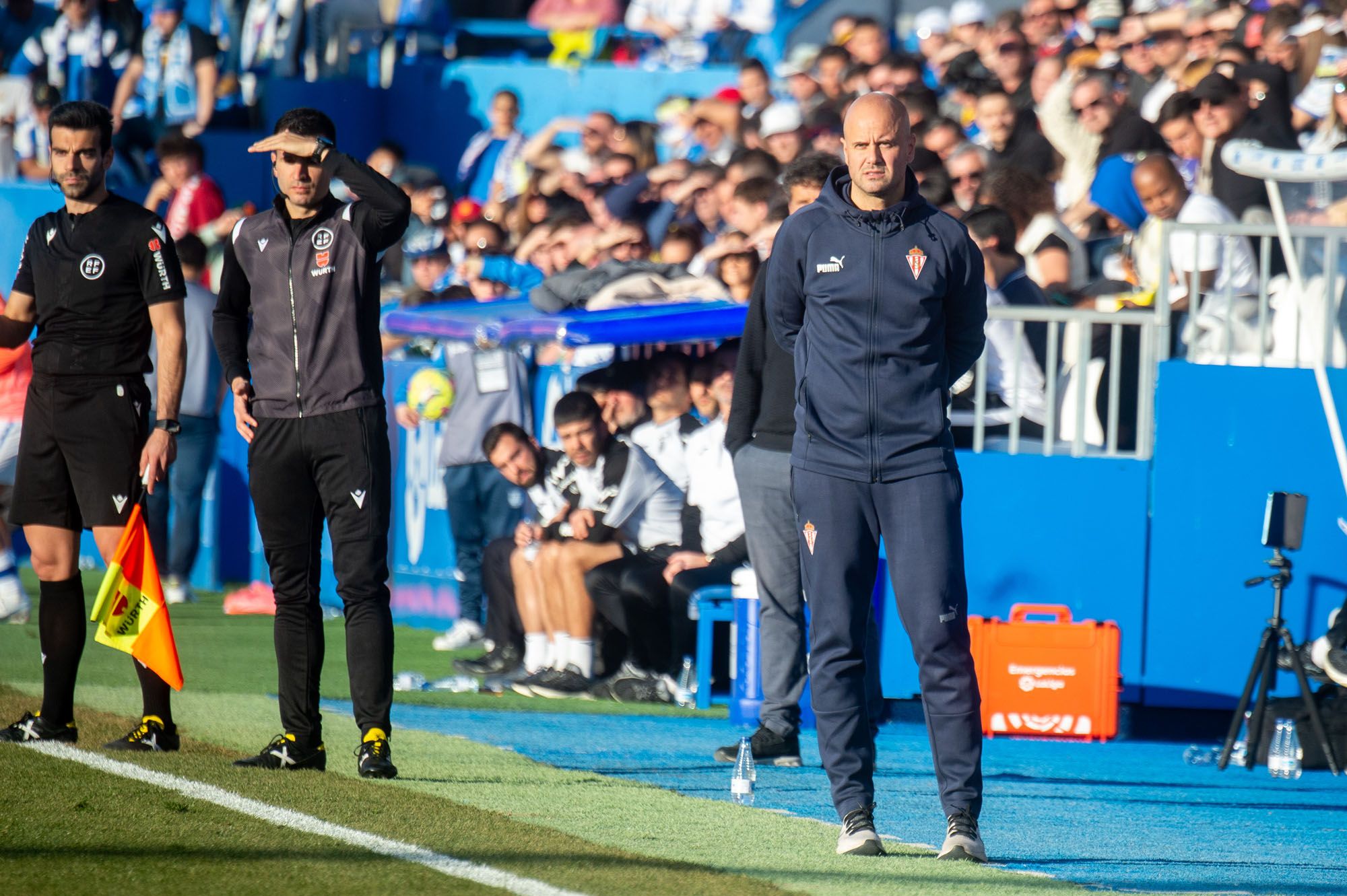 EN IMÁGENES: Así fue el encuentro entre el Sporting y el Leganés