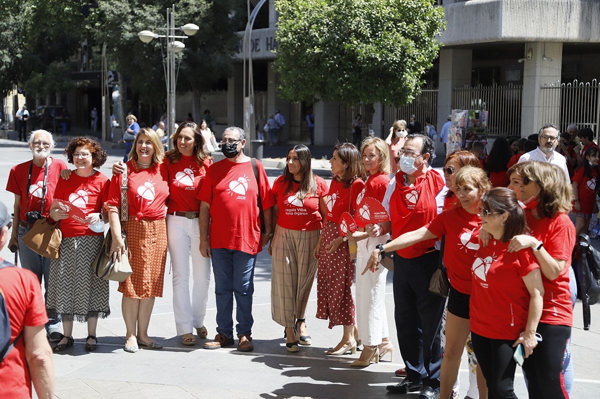 Flashmob por la donación en Córdoba en la Semana del Donante.