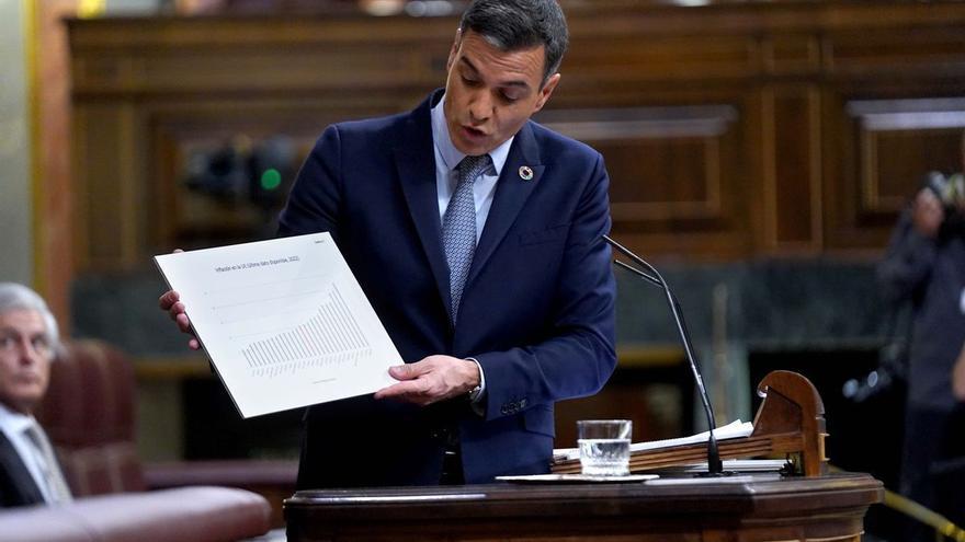 Sánchez acapara la defensa de su gestión y delega en el PSOE el hostigamiento a Feijóo