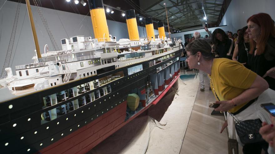 La muestra incluye la mayor maqueta jamás creada del Titanic.