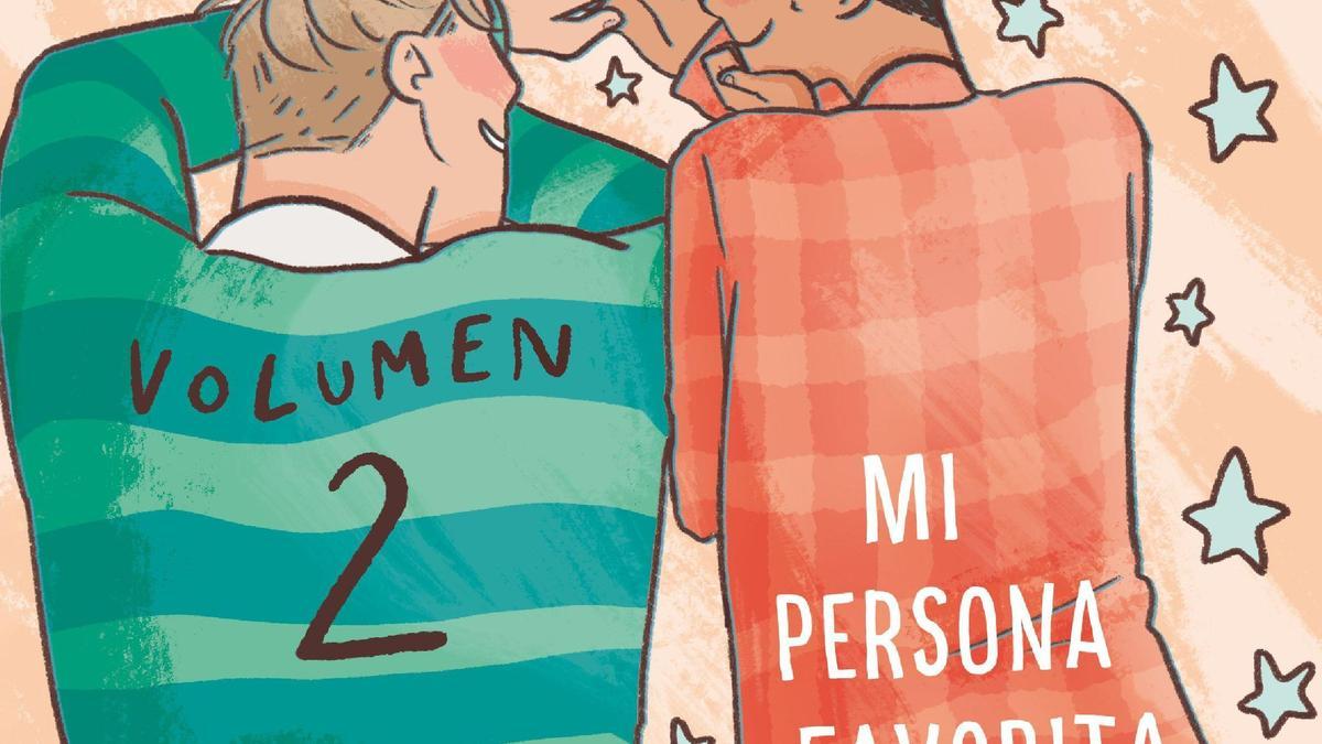 Fragmento de la portada del segundo volumen de 'Heartstopper'.