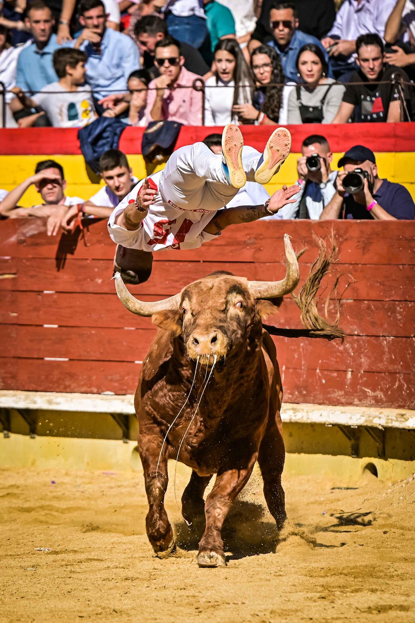 Final del campeonato de España de recortadores en Castelló