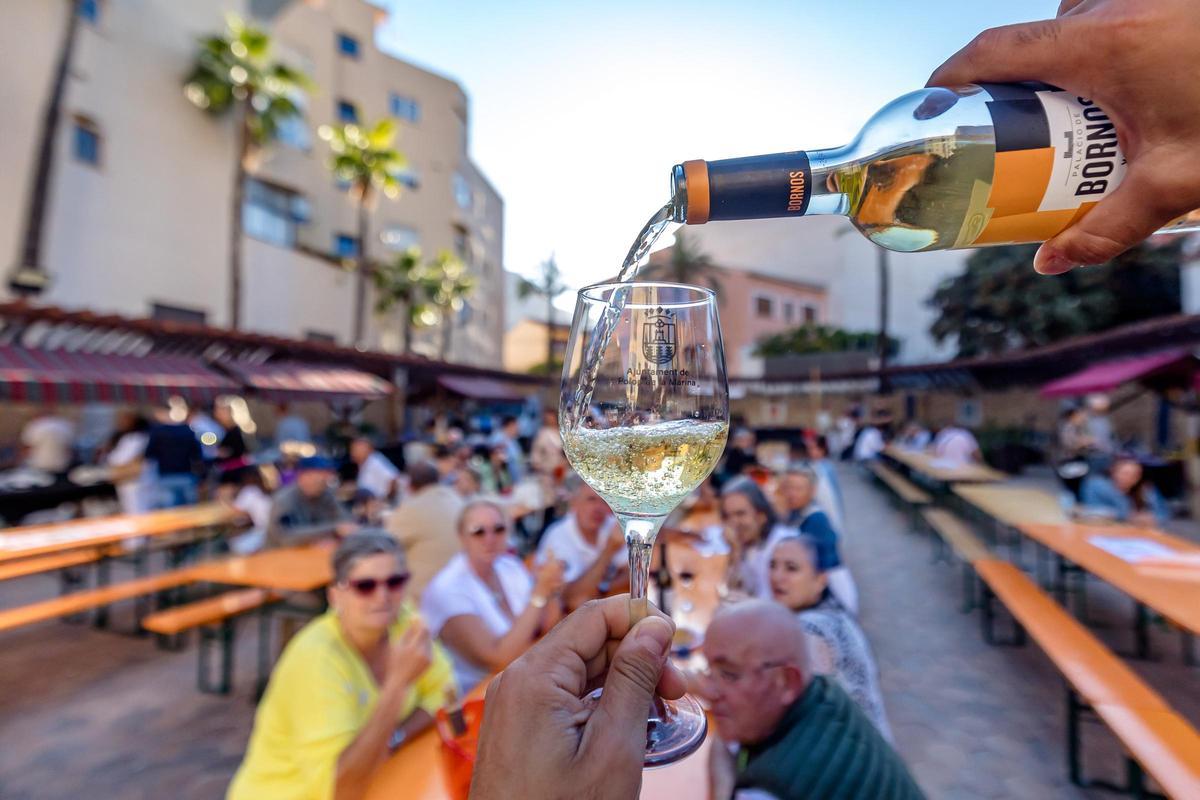 Polop de La Marina celebra la Nit de Vins