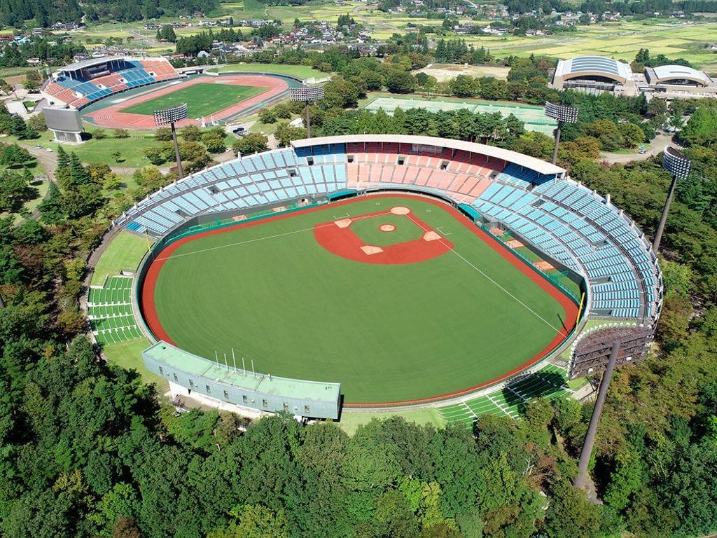 Fukushima Azuma Baseball Stadium.