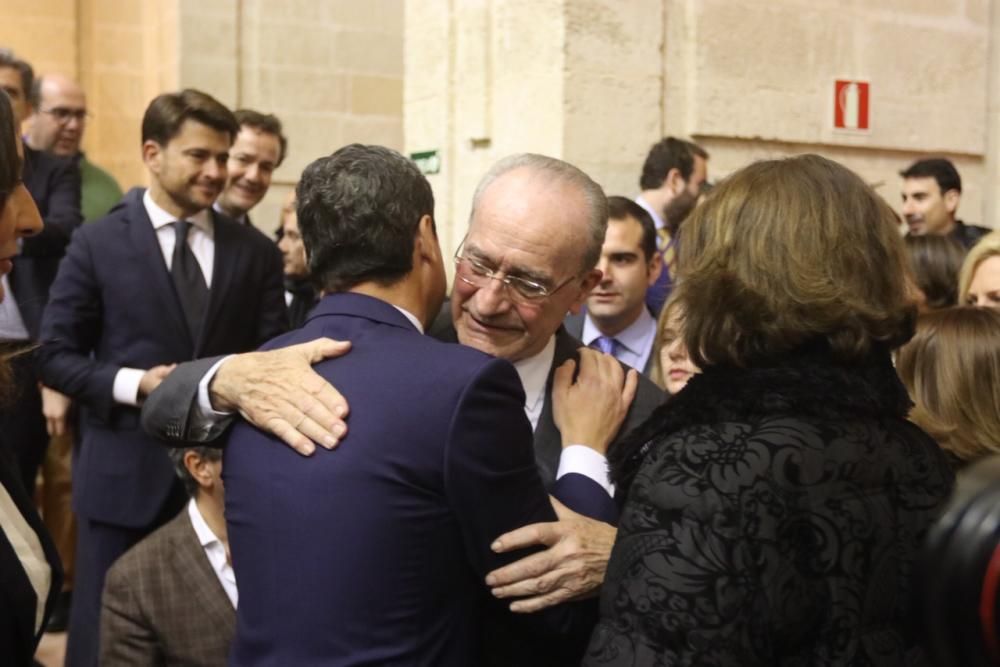 Sesión de investidura de Juanma Moreno como presidente de la Junta de Andalucía