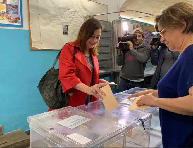Los candidatos a las elecciones en Baleares 2019 votan