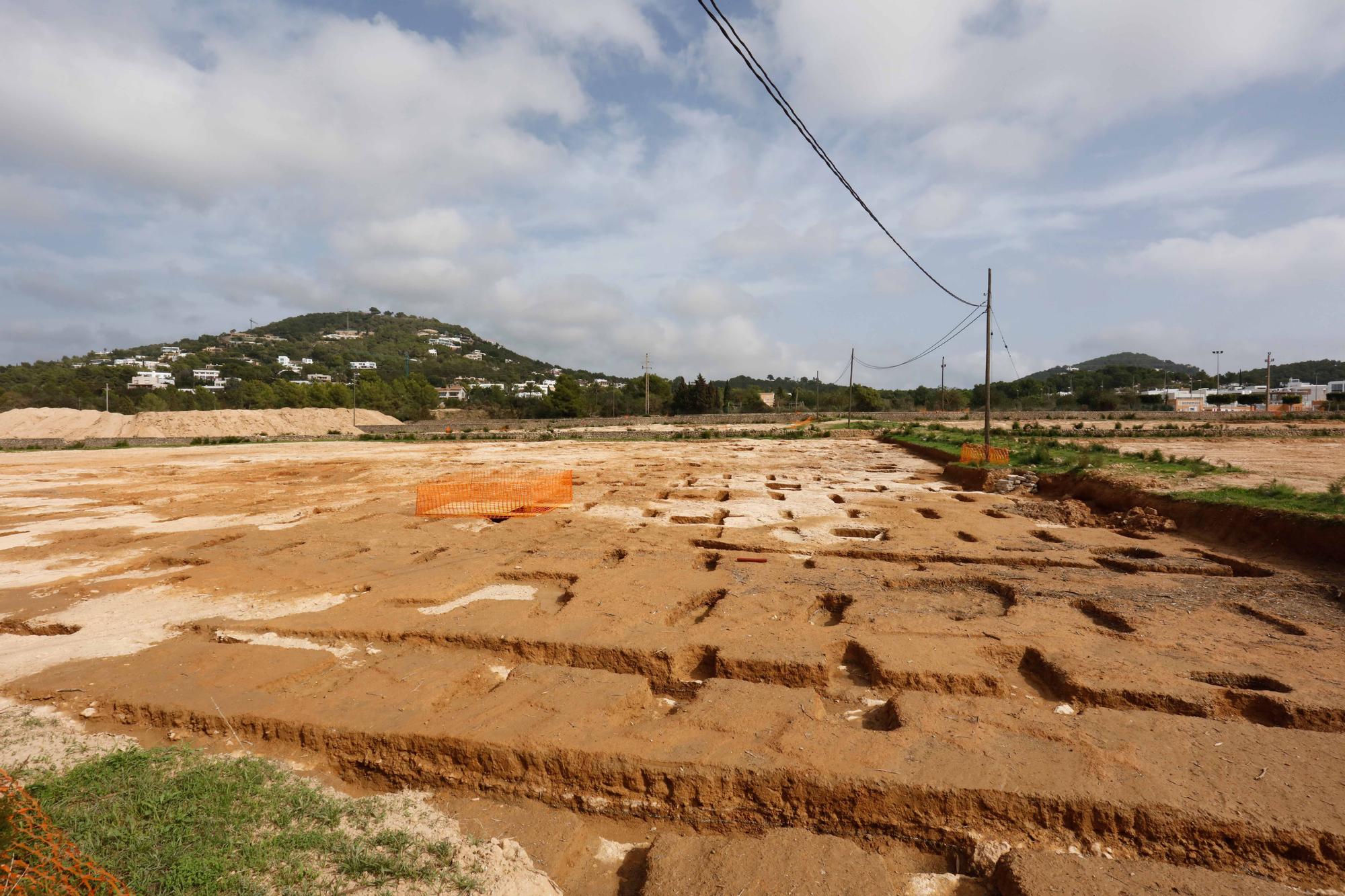 La excavación del terreno del hospital de Jesús halla un centro de producción agraria púnico