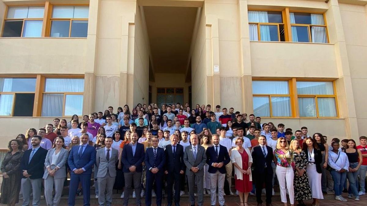 Inauguración del curso en EADE de mano del Alcalde de Málaga y el delegado de Universidades