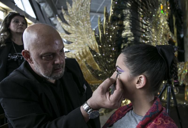 Backstage de la Gala de la Reina del Carnaval