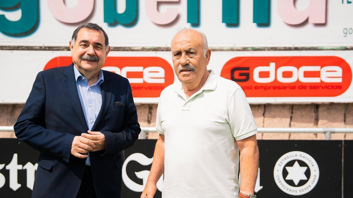 César Blanco y Gustavo Falque, en O Vao.