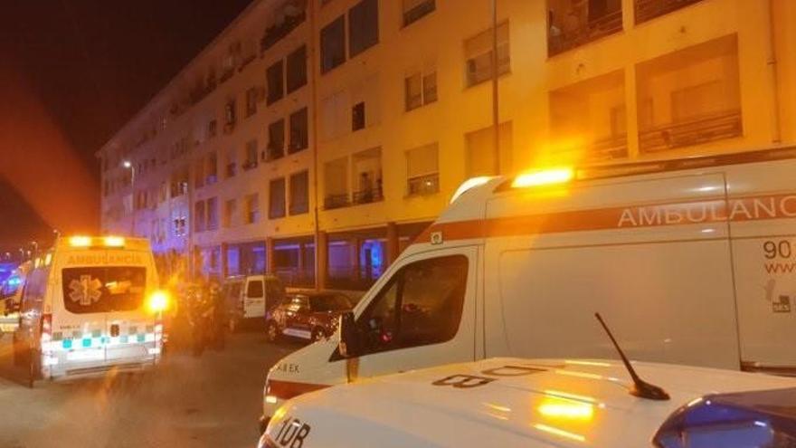 Un incendio la pasada madrugada en Badajoz se salda con dos heridos leves