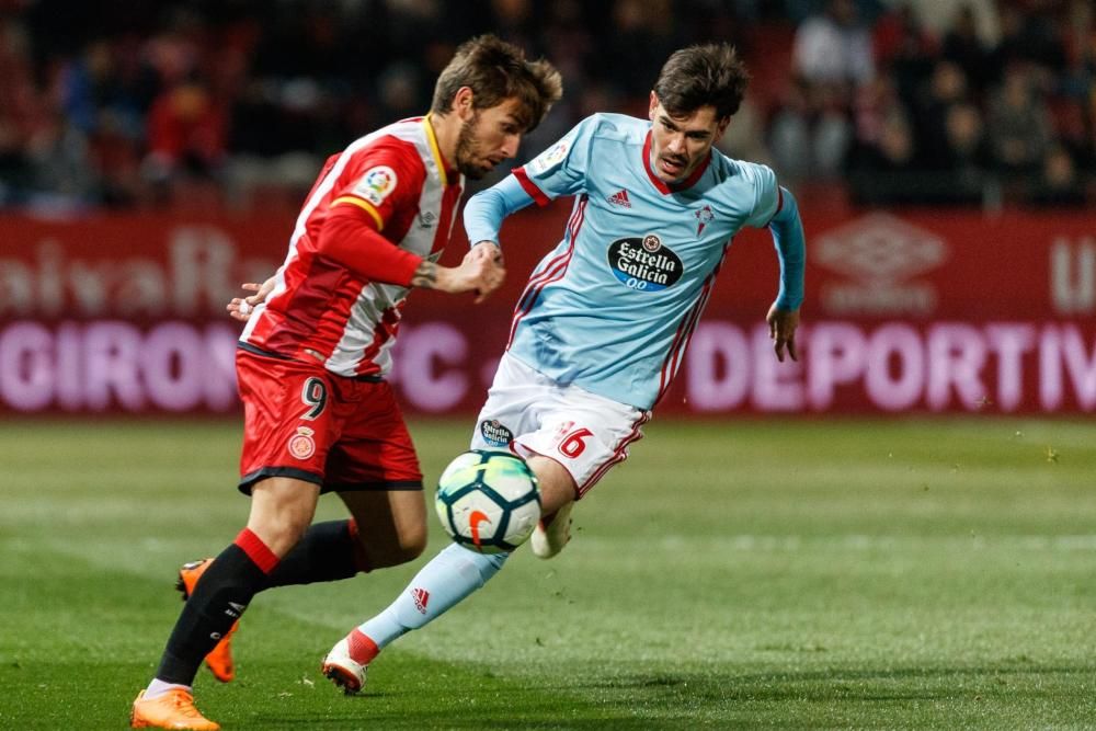 El Celta no pudo superar al Girona en Montilivi // Eddy Kelele