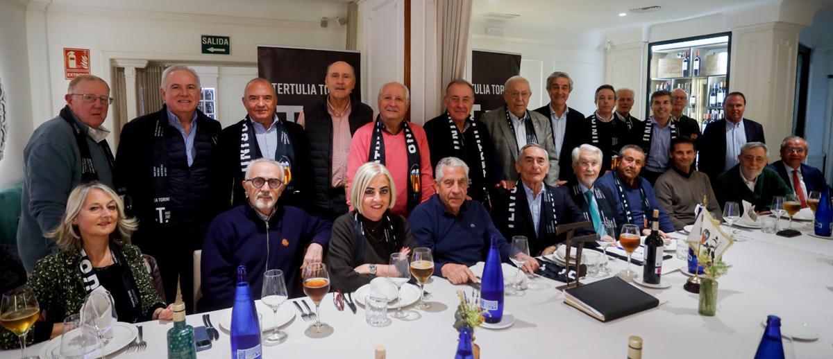 Claramunt, durante la Tertulia Torino