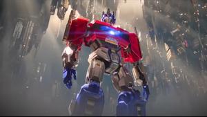 Un iframe de la película Transformers One