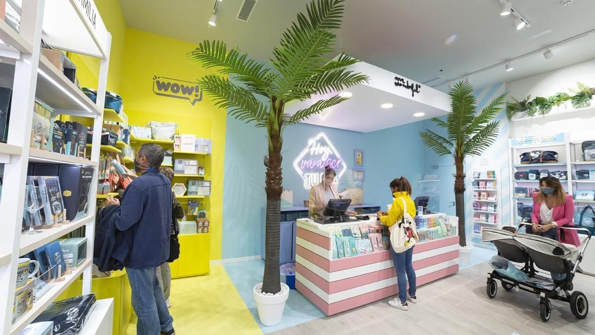 La nueva tienda que la marca Mr. Wonderful ha abierto en Puerto Venecia.