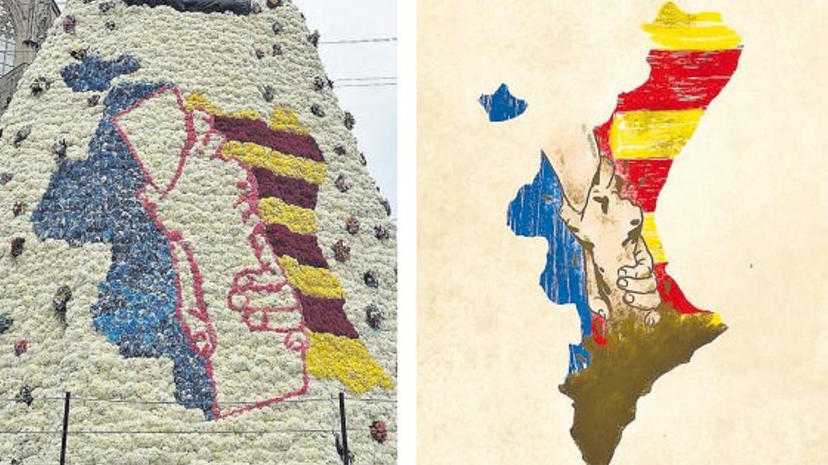 El plagio del manto de la ofrenda a la Virgen de estas Fallas