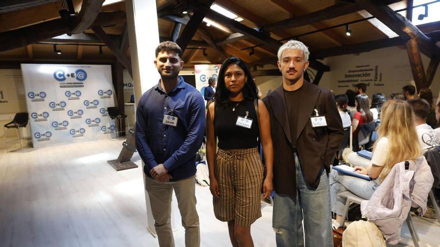 Sergio, Eleana y David: tres jóvenes con proyectos emprendedores para Avilés (y Asturias)