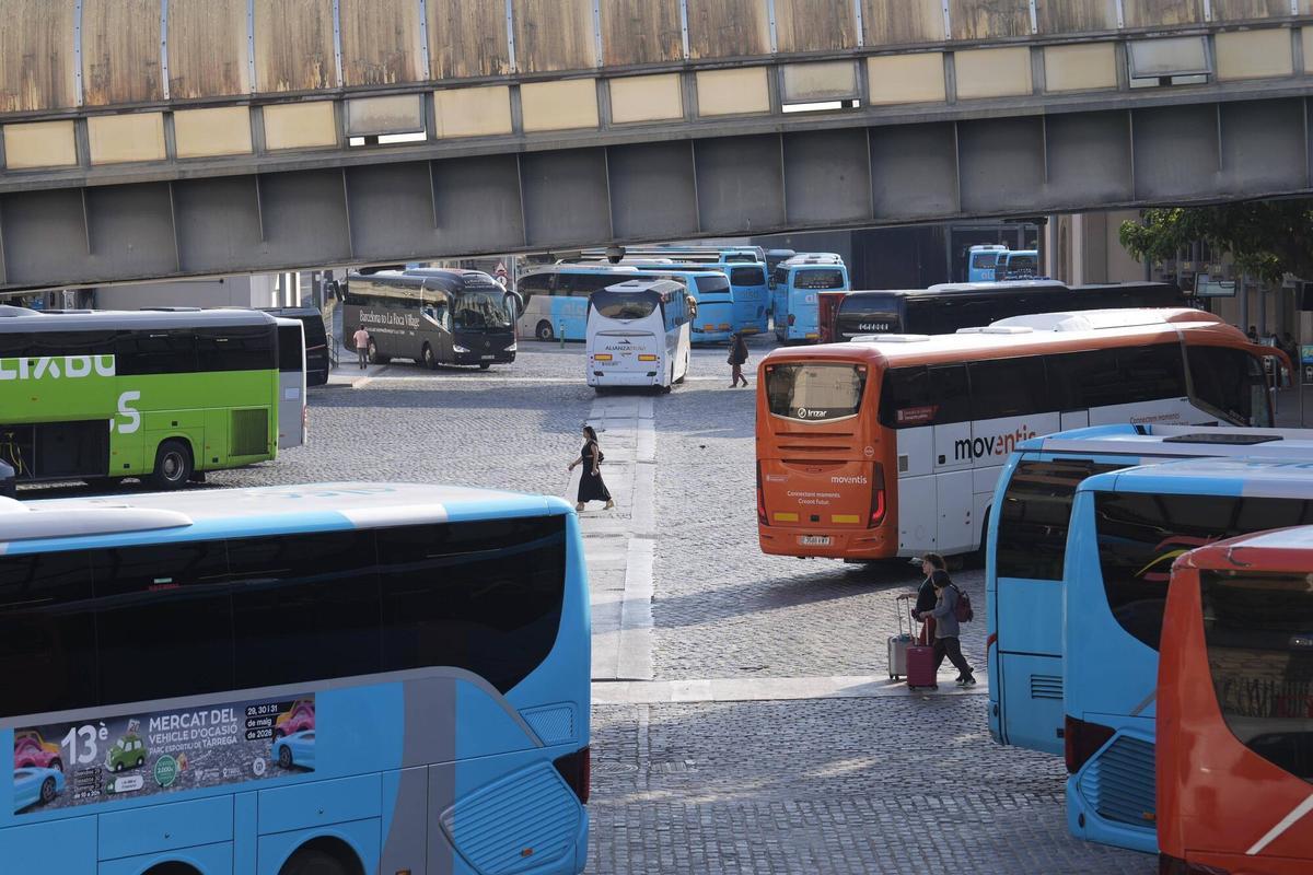 La estación de autobuses, en Fort Pienc.