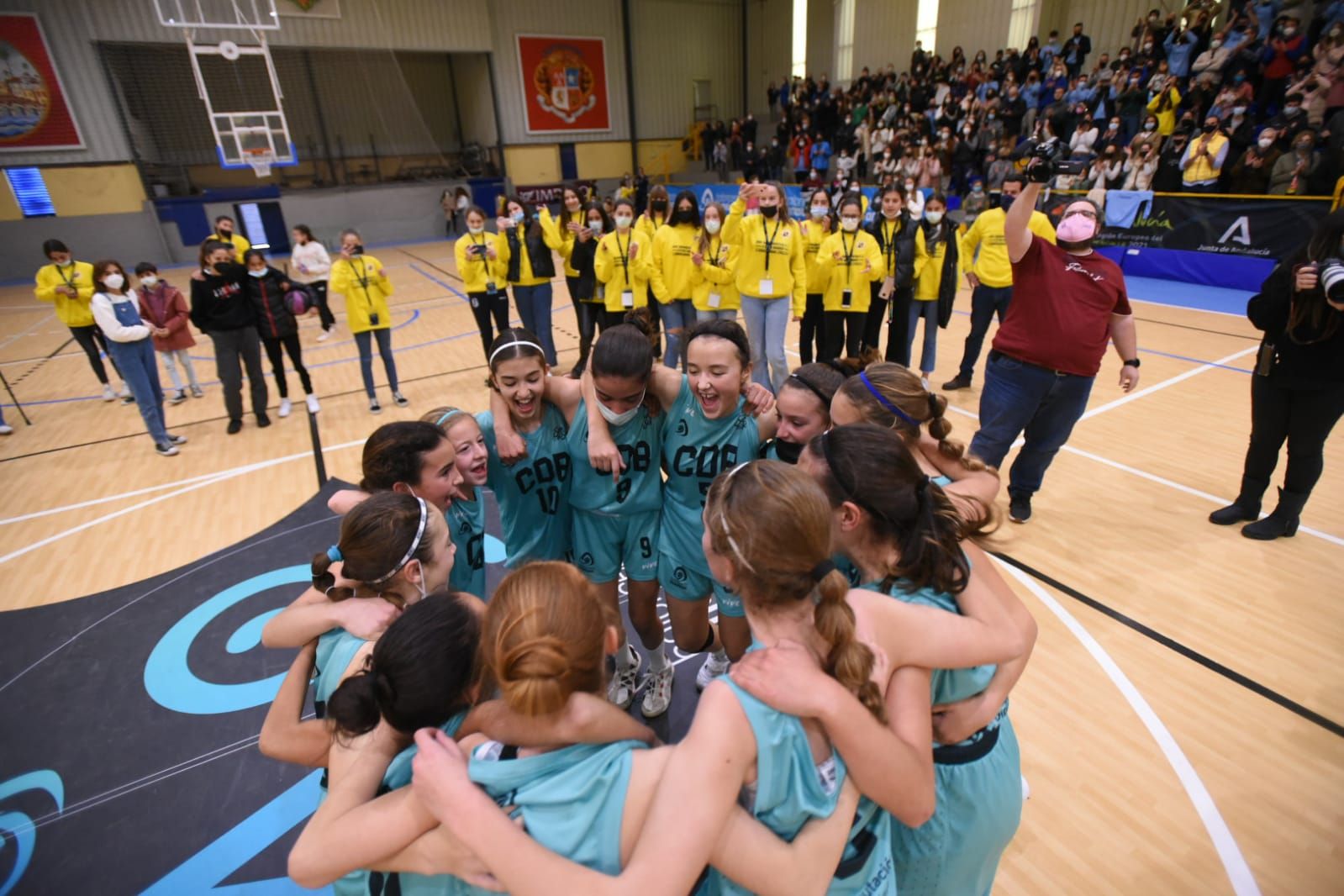 Las imágenes de la selección de Córdoba, campeona de Andalucía de baloncesto