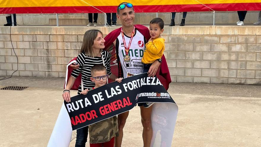 El cartagenero Juanan Zamora, campeón de la Ruta de las Fortalezas