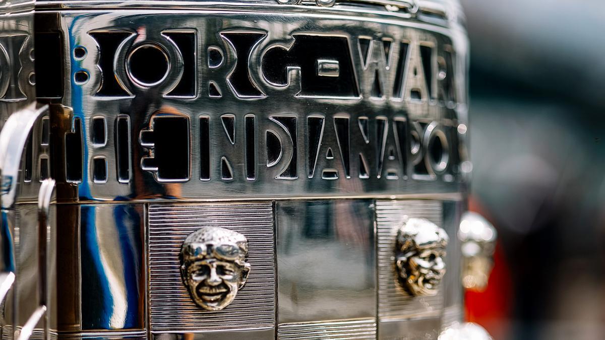 El histórico trofeo de las 500 Millas de Indianápolis