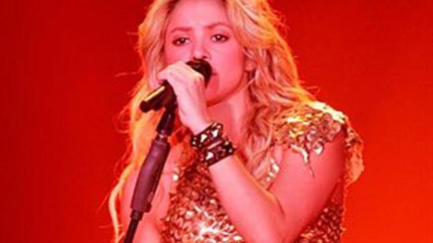 Shakira en concierto.
