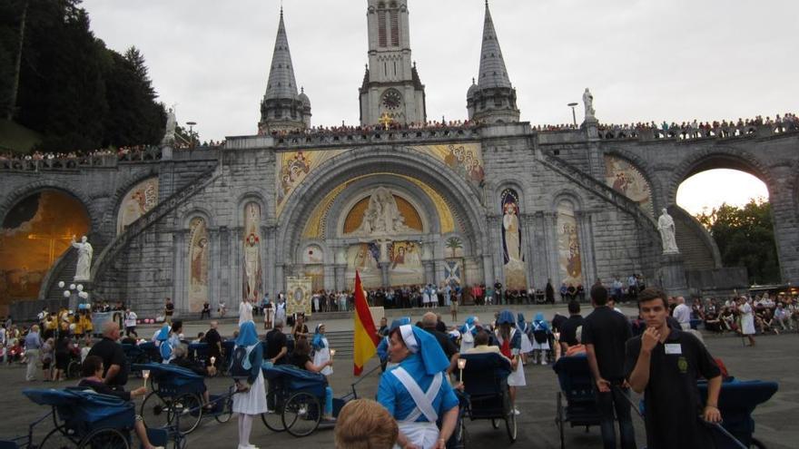 Medio millar de alicantinos parten esta semana en peregrinación a Lourdes