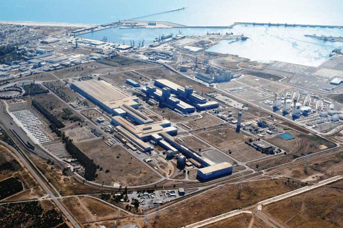 Planta de ArcelorMittal en Sagunt.