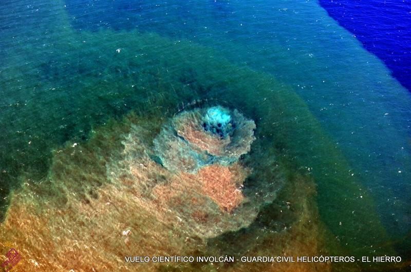 Volcán submarino de El Hierro