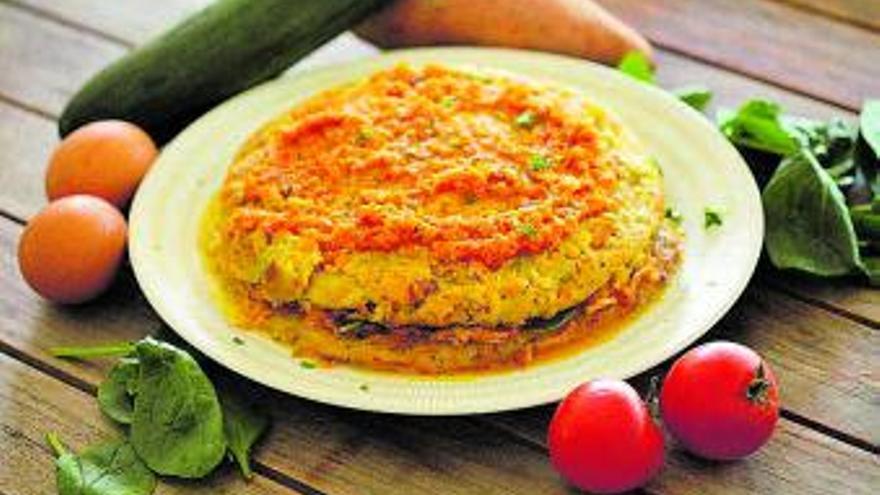 Tortilla española en versión saludable