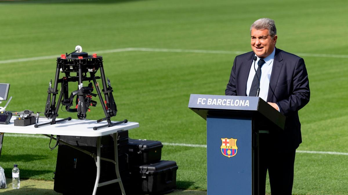 Laporta: "En breve daremos las explicaciones necesarias"