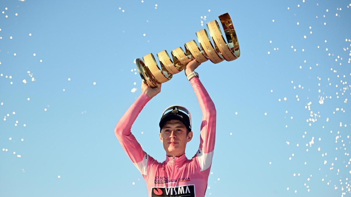 Jonas Vingegaard, ganador del Giro 2026.