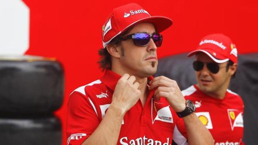 El piloto asturiano de Fórmula Uno Fernando Alonso.