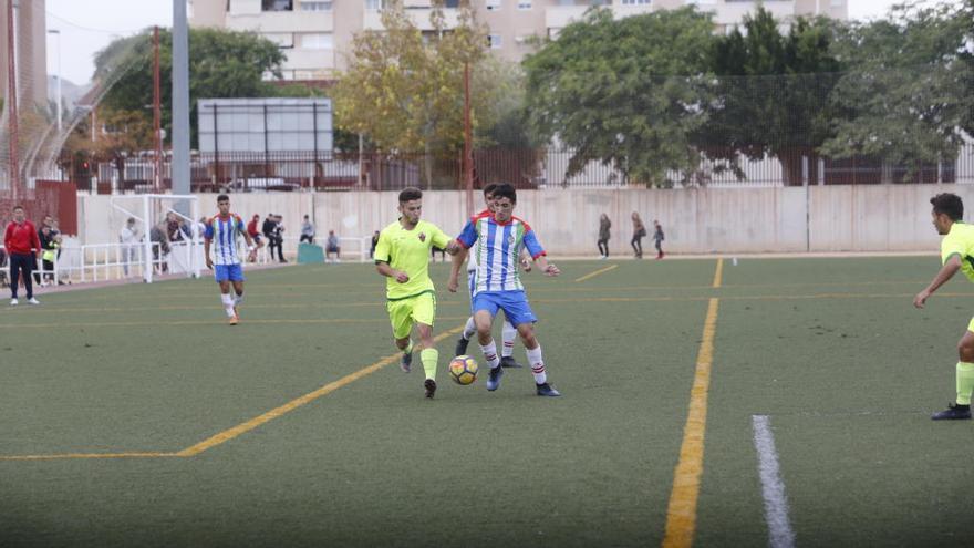 Imagen de un partido entre el Elche y el Kelme de la presente temporada