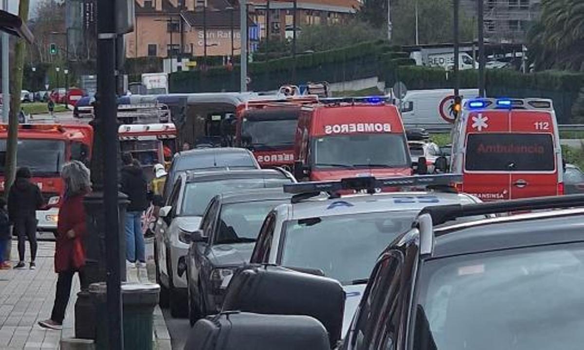 Un momento de la intervención.