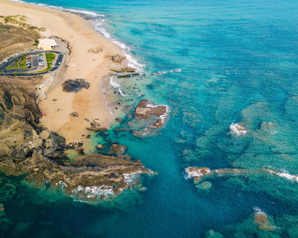 Las aguas de Porto Santo son de otro planeta.