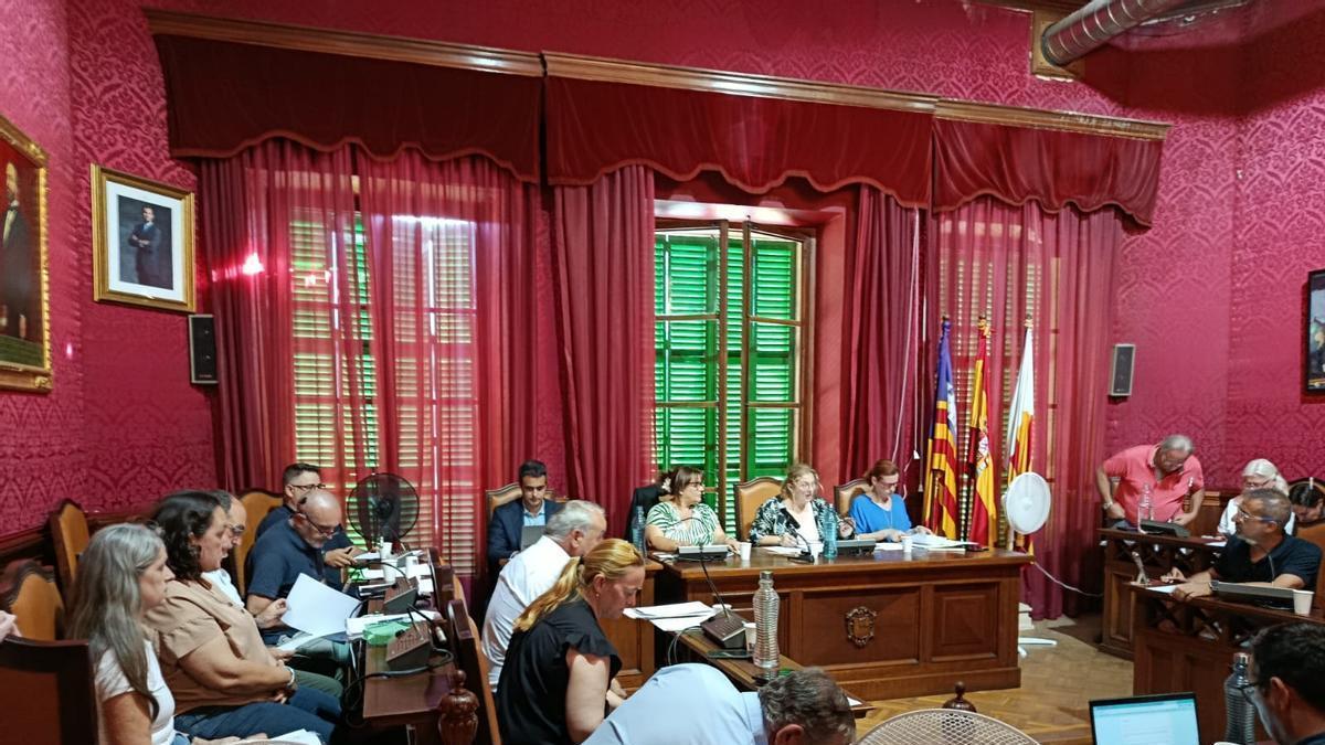 Imagen de un pleno reciente celebrado en Llucmajor.