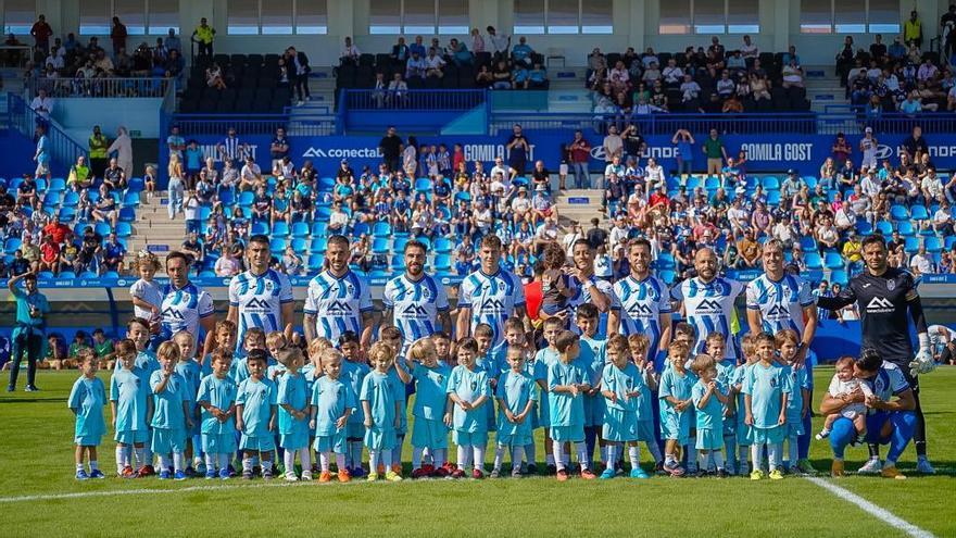 El once por el que apostó Jordi Roger ante el filial del Barça.