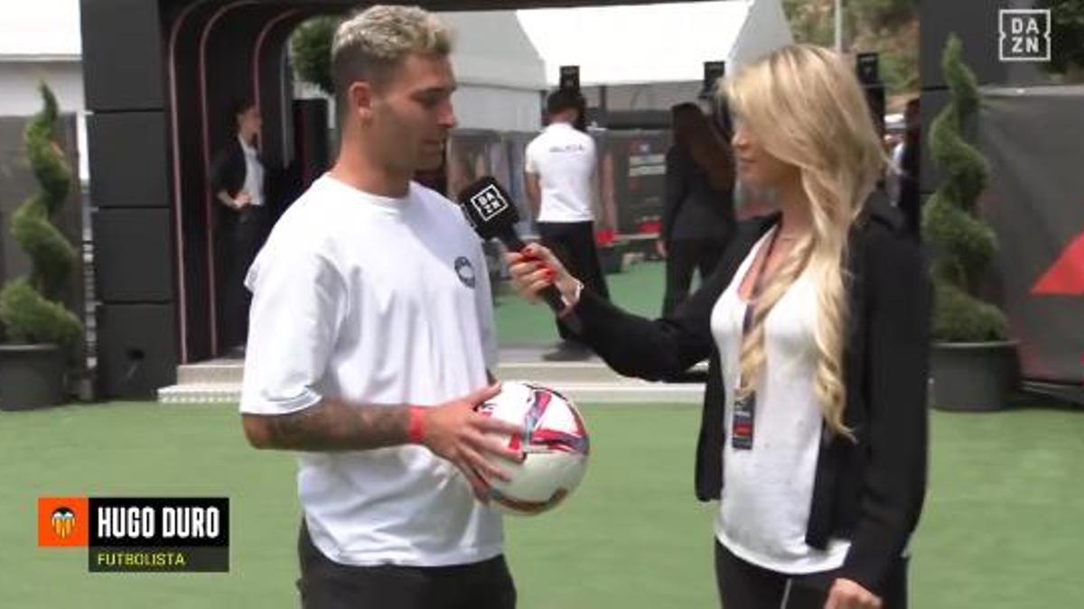 Hugo Duro en la previa del GP de Montmeló