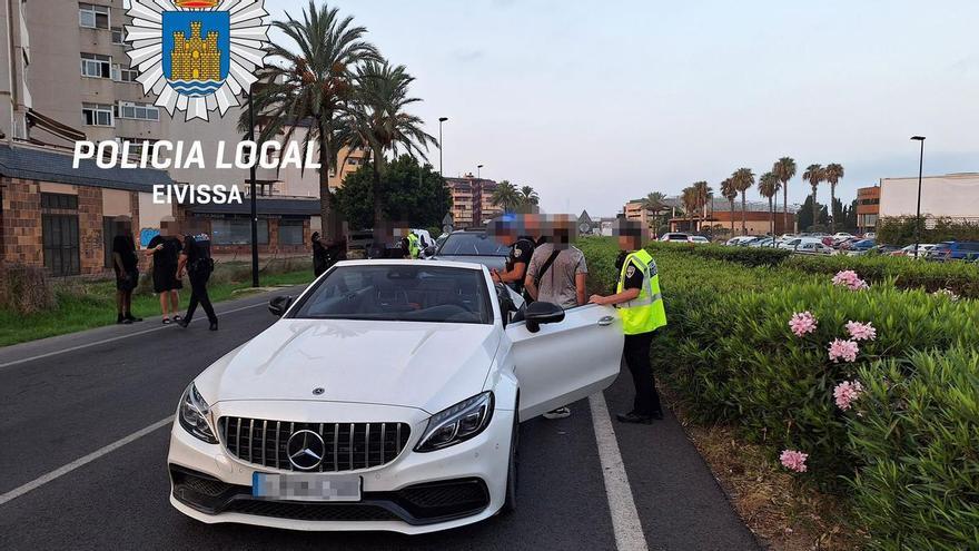 Condenado a casi 3.000 euros de multa el conductor francés que circulaba por Ibiza drogado y sin carnet