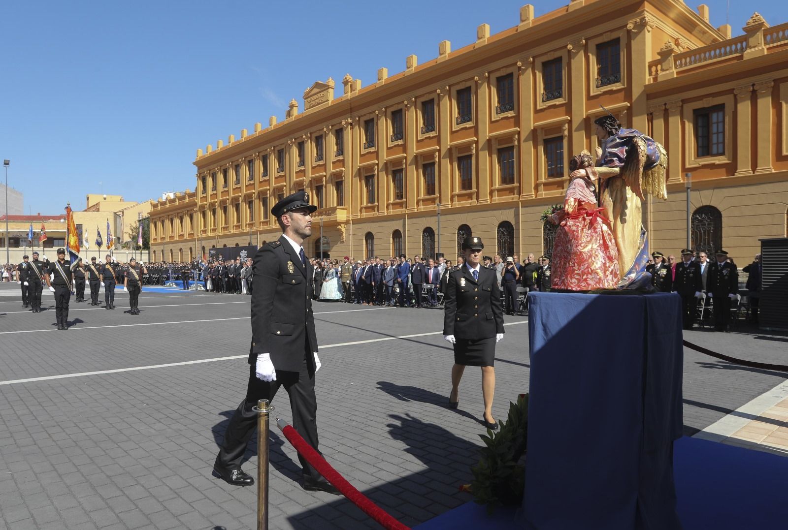 Acto del día de la Policía Nacional en València