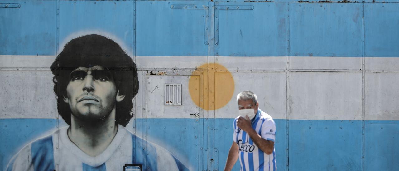 Homenajes a Diego Maradona en Buenos Aires, Argentina