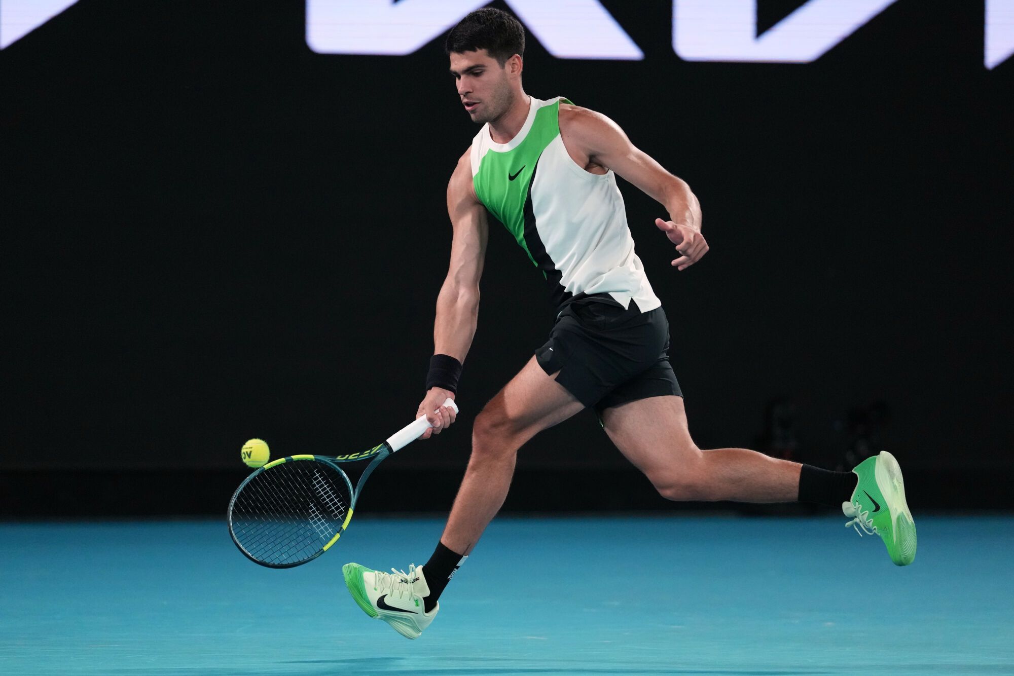 Open de Australia: Carlos Alcaraz - Adam Walton, en imágenes.