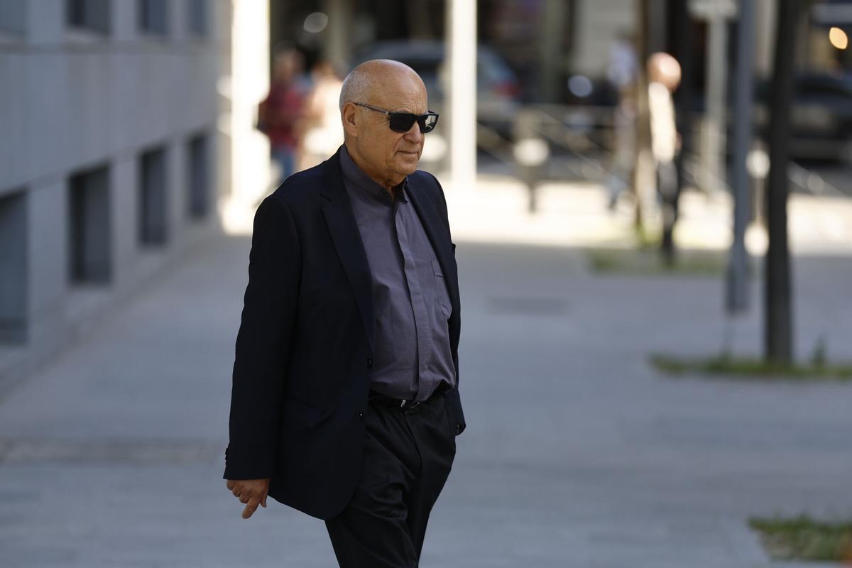 El sacerdote Silverio Nieto, a su llegada este martes a la Audiencia Nacional